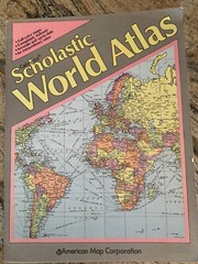 Hammond Citation 1979-Rand McNally 1988&AMC Scholastic 1990 Lot of 3 World Atlas