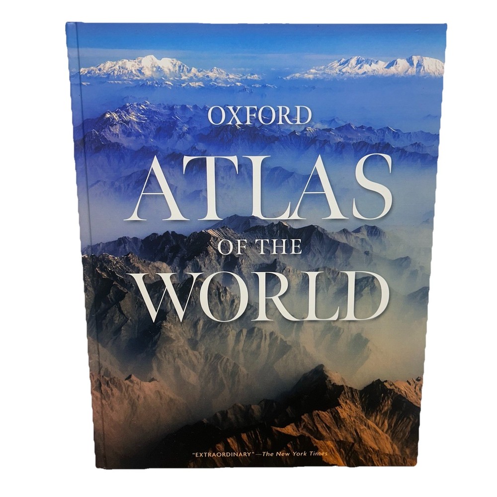 Oxford Atlas of the World Twenty-Ninth Edition Philips 9780197647073 EUC