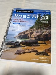 Rand McNally Large Scale Road Atlas 2025