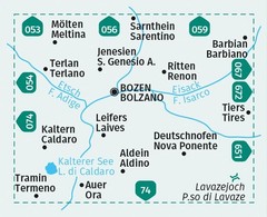 A pr&eacute;ciser Bozen & surroundings D/I/E + Aktiv Guide (Map) (UK IMPORT)