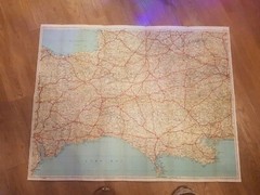 Old Geographia 2 miles to 1 Inch of England & Wales no 17 DORSET AND SOMERSET