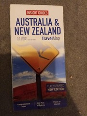 Insight Guides Travel Map Australia & New Zealand 9781780054339