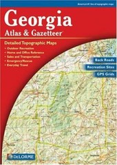 Atlas and Gazetteer Ser.: Georgia by Delorme Mapping Company (2000, Map, Other)