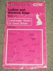 OS Ordnance Survey Landranger Maps – Pink covers – 1974-1983 – ‘good condition’