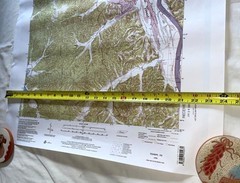 USGS Topographic Map Standing Rock & Tharpe Quadrangle Stewart County Tennessee