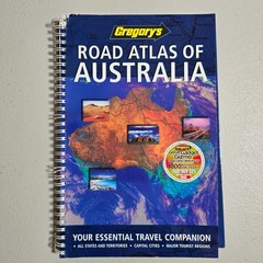 Gregory’s Road Atlas Of Australia – Paperback Binder Essential Travel Companion