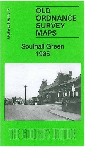 Southall Green 1935: Middlesex Sheet 15.14 (Old Ordnance Survey Maps of Middlese