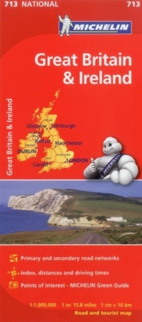 Great Britain & Ireland 2023 – Michelin National Map 713 by Michelin
