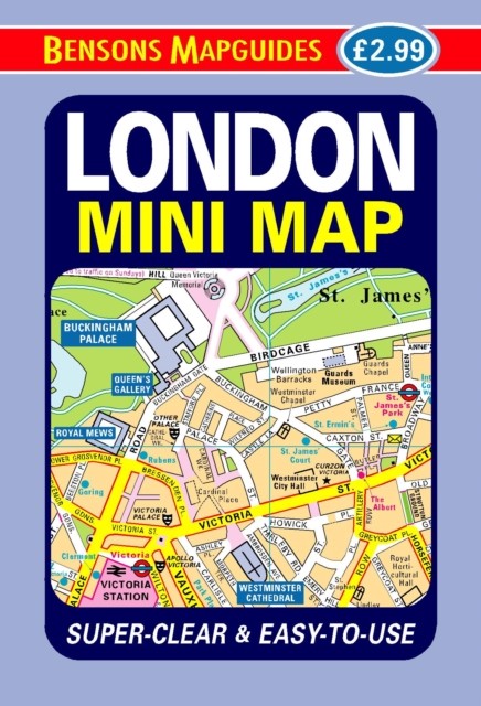 London Mini Map by Bensons Mapguides (Sheet map, folded)