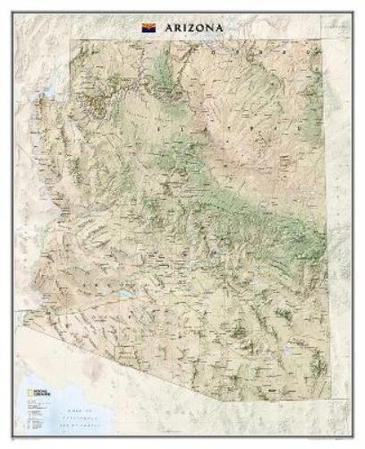 Nat Geo Maps Arizona Map [Tubed] (Map) (UK IMPORT)