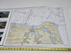 Maptech ChartKit Nautical Charts Maps Book Norfolk VA To Florida 11th Edition