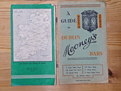 JOB LOT OF 12 VINTAGE 1960’S IRISH ROAD MAPS, GUIDES, 1955 AA BOOK CALTEX / ESSO