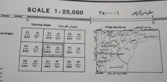 53 X EGYPT MAPS 1.25,000 PRINTED BY ROYAL ENGINEERS BAOR 1960
