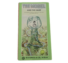 The Mosel And The Saar 1954 Illustrated German Map Remarks and References PB