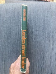 Nicholson’s London Street Finder 1970s Hardback ed detailed rare maps atlas