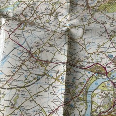 Snowdon & Surrounding Area (Landranger OS Sheet map 115 waterproof laminated