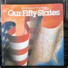 National Geographic-Our Fifty States Picture Atlas With Map