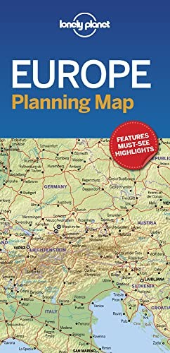 Lonely Planet Europe Planning Map: E…, Planet, Lonely