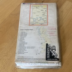 Ordnance Survey Explorer Map 19 West Pennine Moors Waterproof Blackburn OS