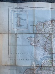 OS 1936 Ordnance Survey One Inch Fifth Edition Cloth 1″ Map 118 Barnstaple.