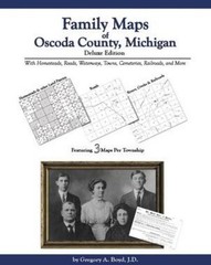 Genealogy Family Maps Oscoda County Michigan