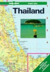 Thailand Lonely Planet Travel Atlas Joe Cummings Good Condition Free Shipping!
