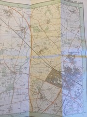 1994 Ordnance Survey Pathfinder Map 1069 SP 42/52 Bicester (incl Somerton )