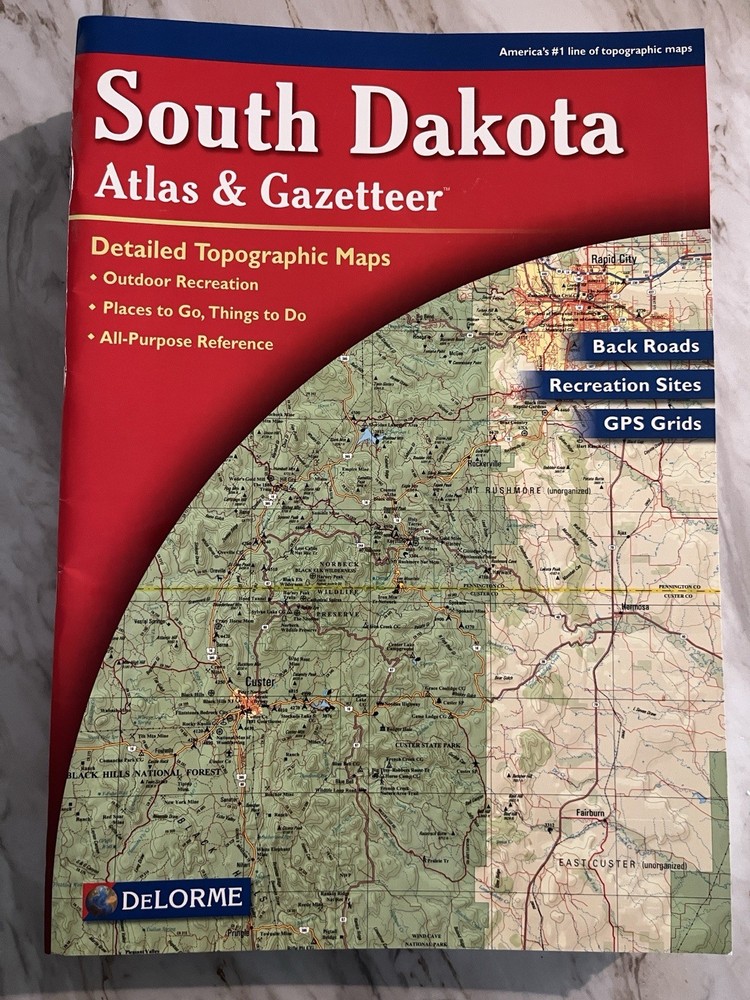 DeLorme South Dakota Atlas & Gazetteer