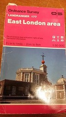 East London Area: Landranger 177: Ordnance Survey Map