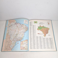 Hammond International World Atlas 1966 Edition Hardcover Book with Dust Jacket