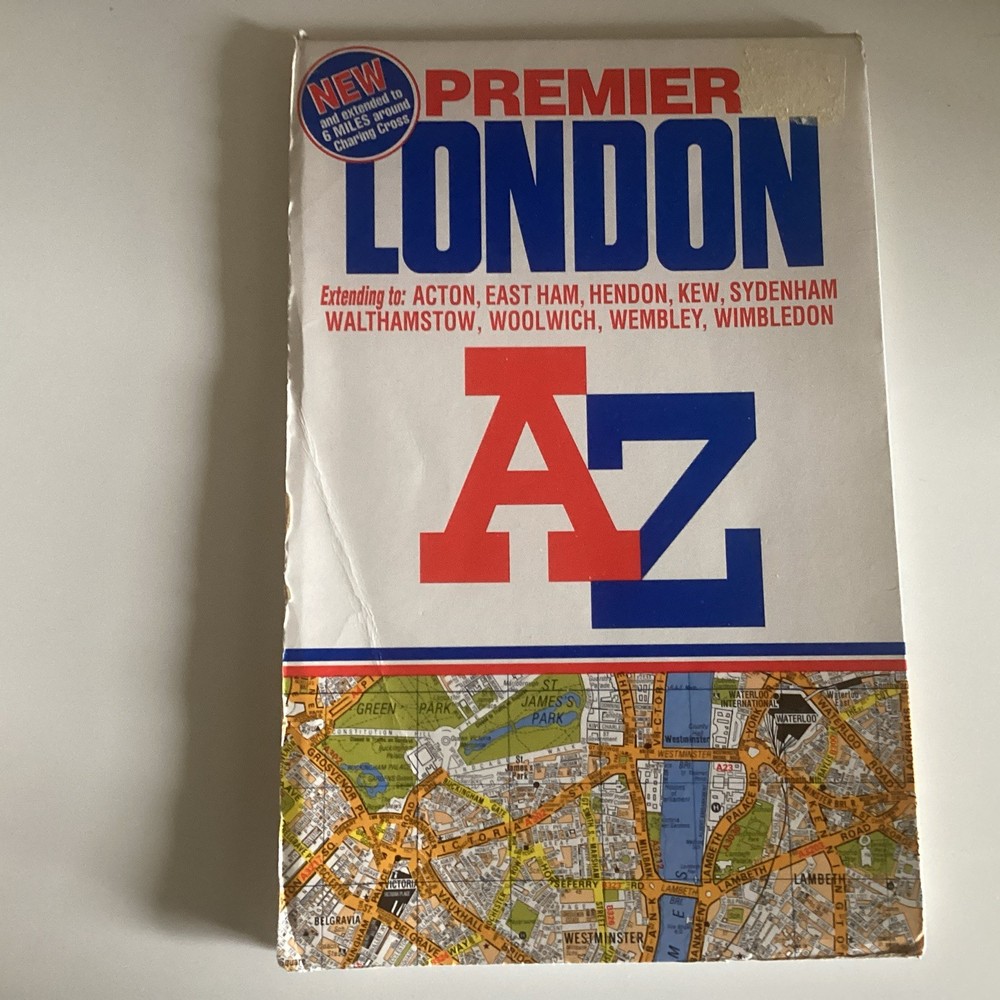 A-Z Premier Map of London, Geographers’ A-Z Map Company