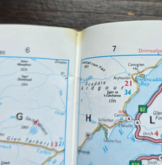 Vintage CASTROL 1990 Road Atlas of Great Britain – Exclusive to Halfords