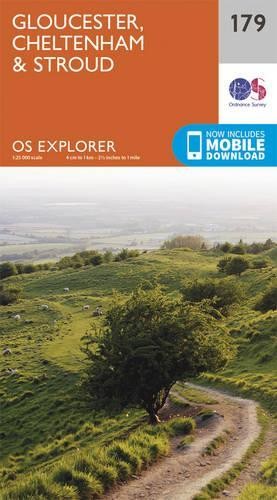 Gloucester, Cheltenham and Stroud (Map) OS Explorer Map