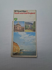 Vintage BP Maps Of SW, South & East England, Sheets 2 1970s