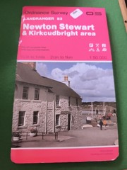 Ordnance Survey Landranger 83 Newton Stewart & Kirkcudbright Area Map