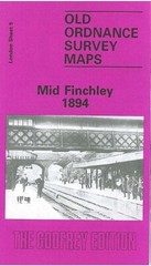 Mid Finchley 1894, 1911 or 1934 London Sheet 5