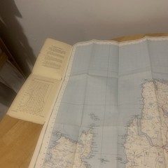 Ordnance Survey One Inch Map 1 Seventh Series Shetland Islands Yell & Unst 1961