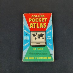 Collins Pocket Atlas of the World 1961