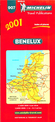 Benelux 2001 by Michelin Maps