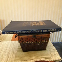 National Geographic ATLAS OF THE WORLD 6th Edition Revised Blue Color