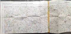 170 + MILITARY MAPS 7th series M722 Ord Survey of GB 1965 Ministry Defence LOT