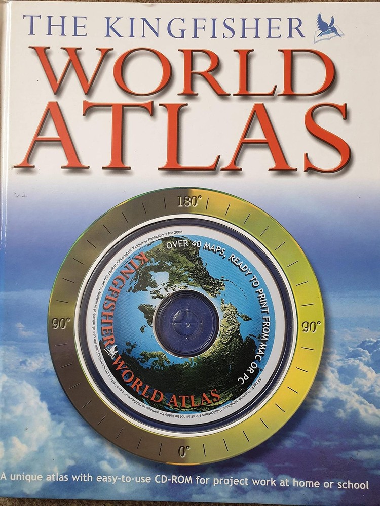 The Kingfisher World Atlas [Unknown Binding]