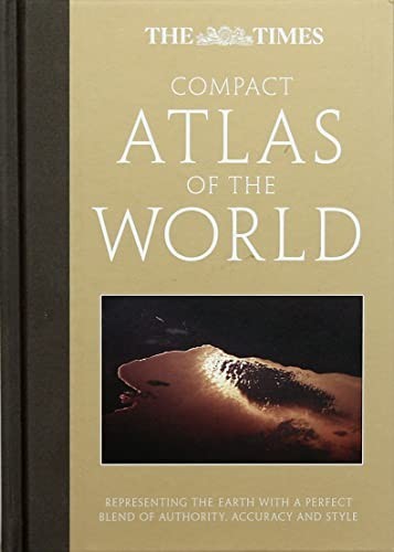 The Times Compact Atlas of the World by Times Hardback Book The Fast Free