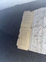 Ornance Survey one inch map -Stafford -1953 -sheet 119-cloth Paper