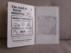 G.I. Barnett’s Street Plan with Index – Cambridge – c.1970s