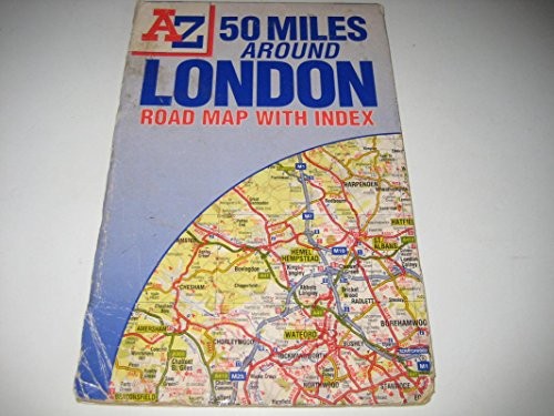 Thirty Five Miles Around London: 1m… by Geographers’ A-Z Map Sheet map, folded
