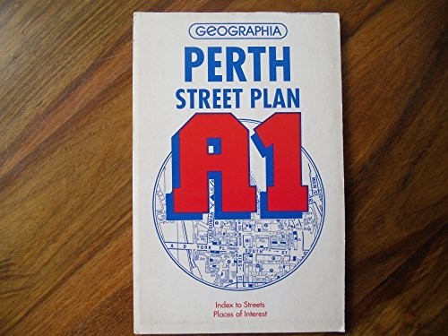Perth Street Plan (Street map & city plan) Sheet map Book The Fast Free Shipping