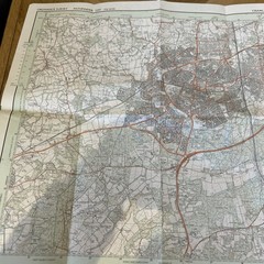 CRAWLEY Pathfinder 1247 Ordnance Survey Sheet 1:25,000 1994 EAst Grinstead