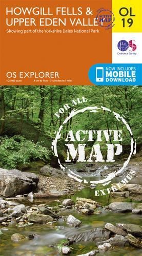 Howgill Fells (Map) OS Explorer Active Map