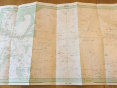 1992 Ordnance Survey Pathfinder Map 212 NJ 22/32 Glenlivet (incl Cabrach )